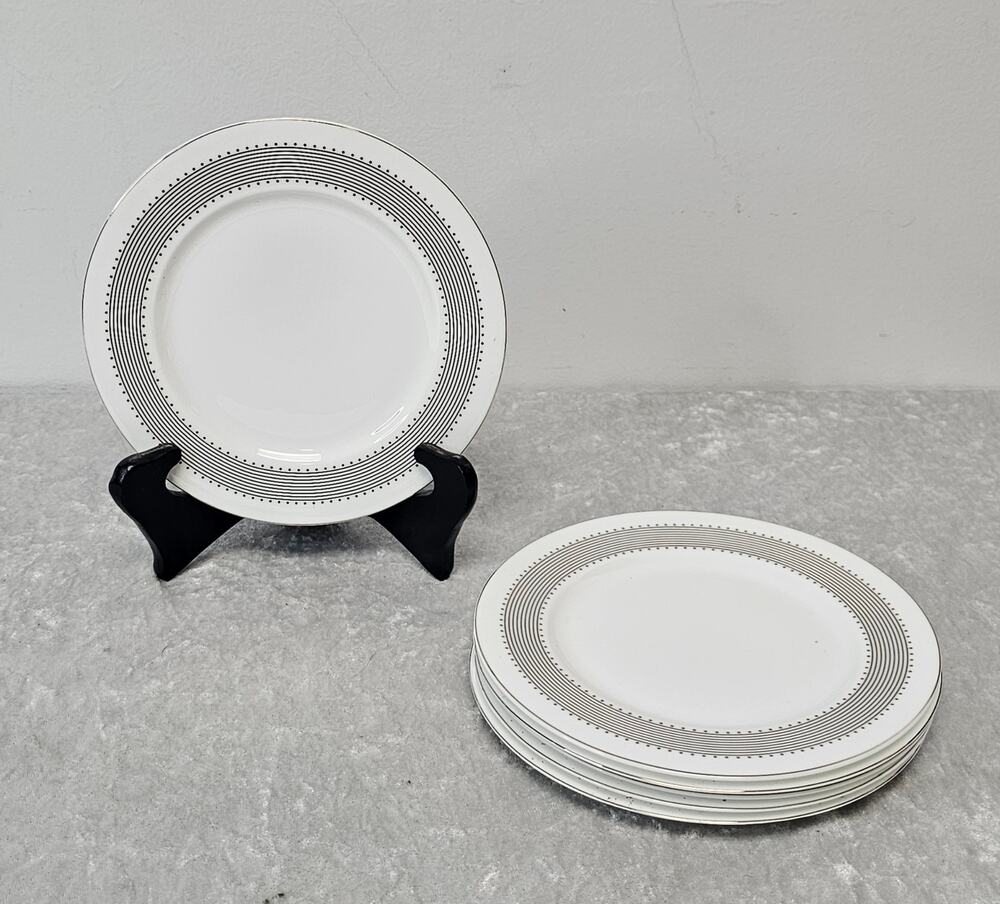 Vera Wang Grosgrain Wedgwood England 1759 Bone China- 6 Plates